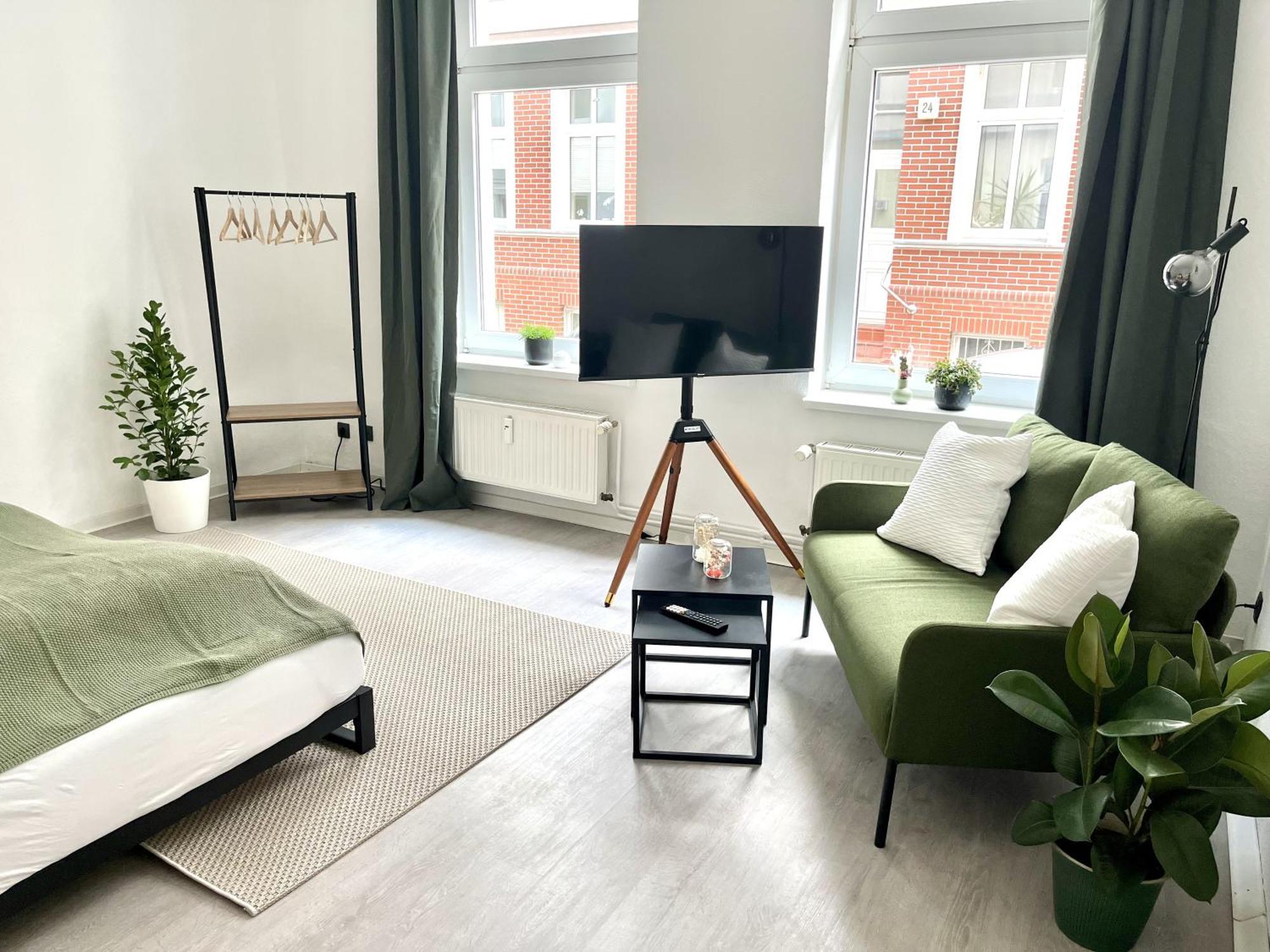 Endless: Studio Mit Netflix + Workstation Im Zentrum 什未林 外观 照片